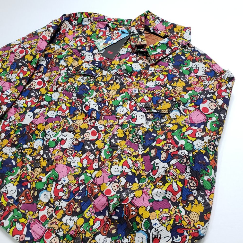 Levi's x Super Mario Vintage Fit Trucker Jacket - Picture 6 of 12
